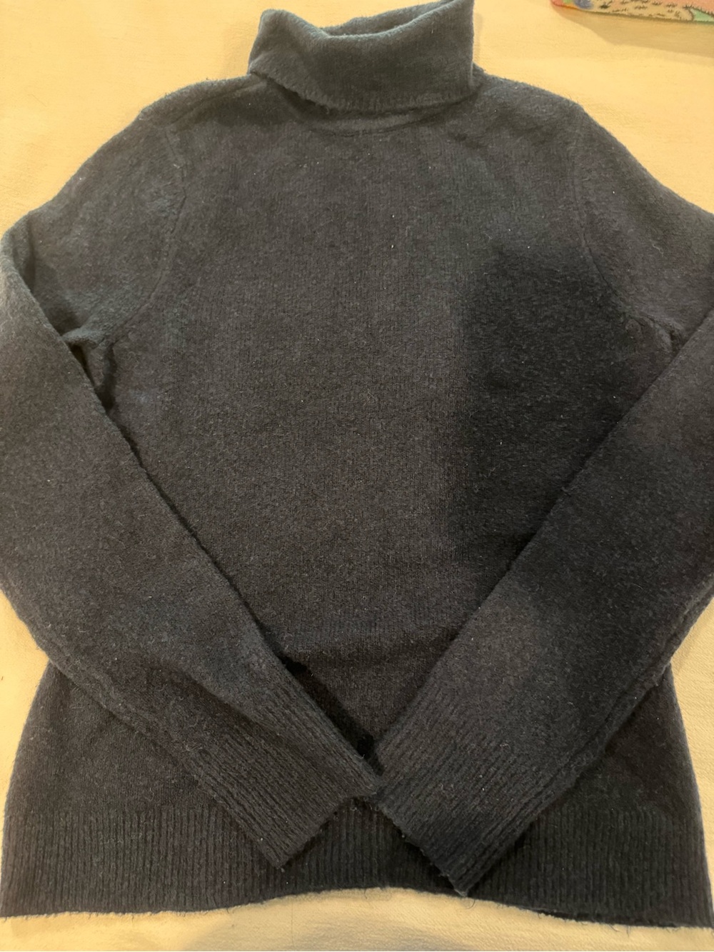 Abercrombie & Fitch Navy Turtleneck Sweater ✨